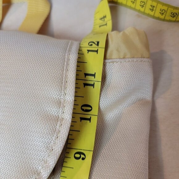 Jansport Abbie Gold Drawstring Mini Soft Backpack - Picture 12 of 13